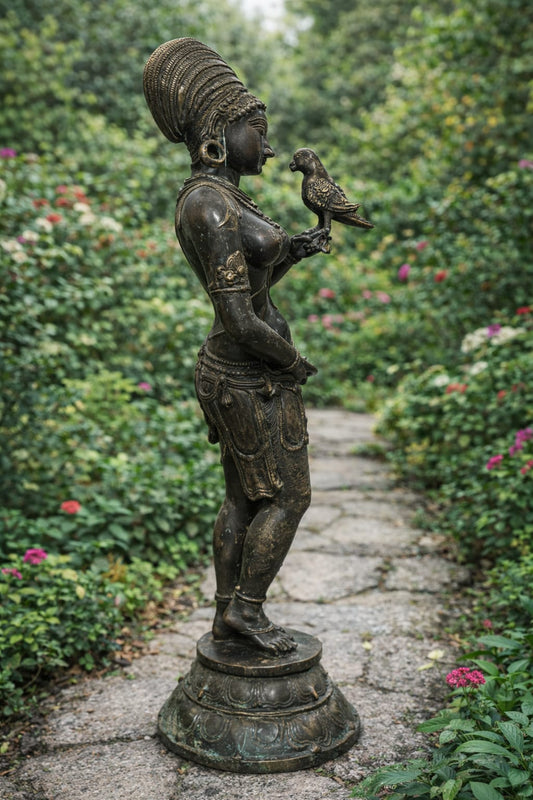 Apsara of the Whispering Parrot