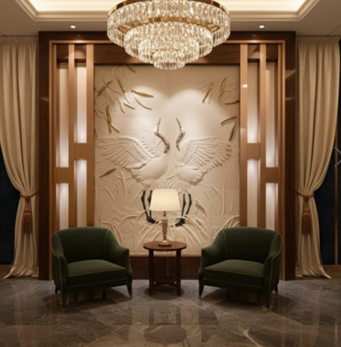 Waveform Luxe 3D Feature Wall