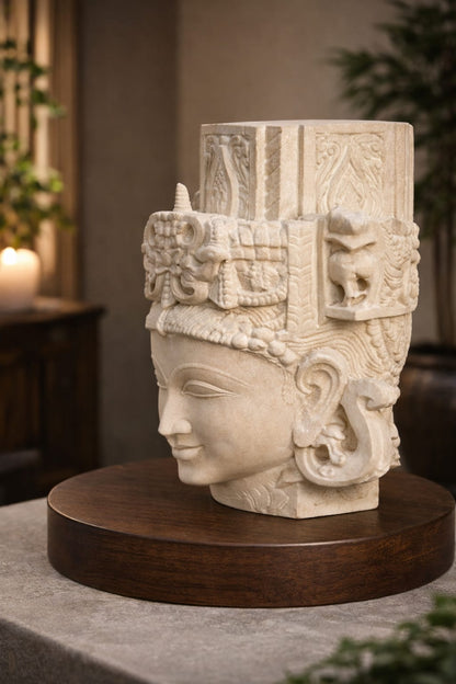 Marble Relic Head – Classical Era