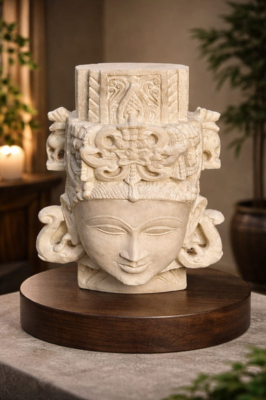 Marble Relic Head – Classical Era