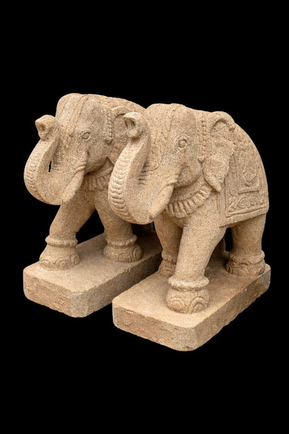 Garden Elephants – Royal Pair