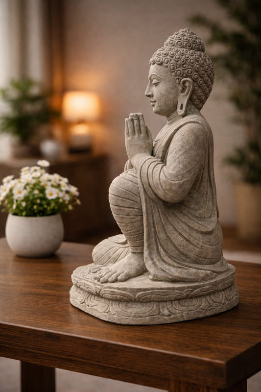 Antique Buddha – Stone Enlightenment