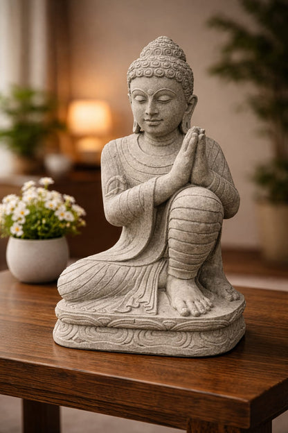 Antique Buddha – Stone Enlightenment