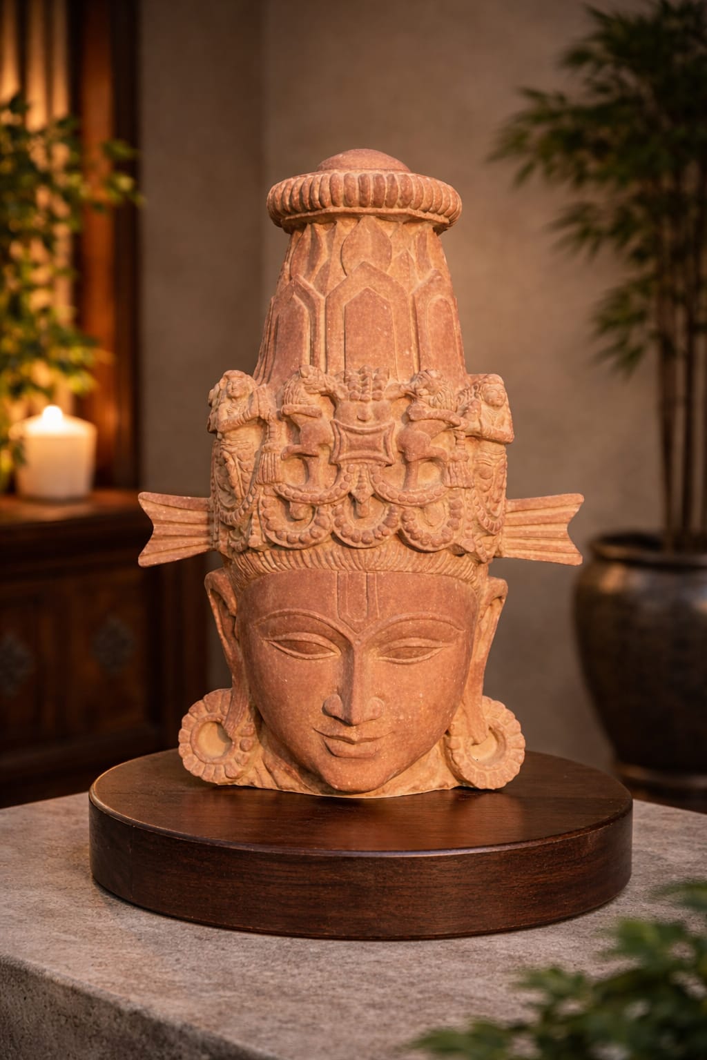 Vishnu Head – Antique Relic