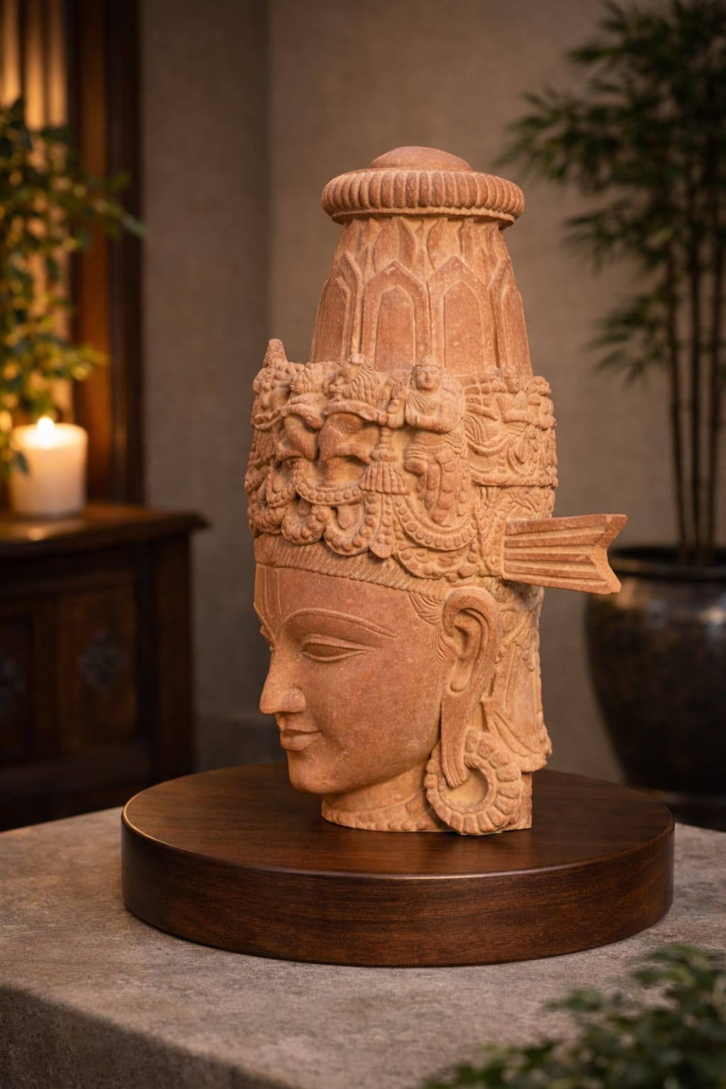 Vishnu Head – Antique Relic