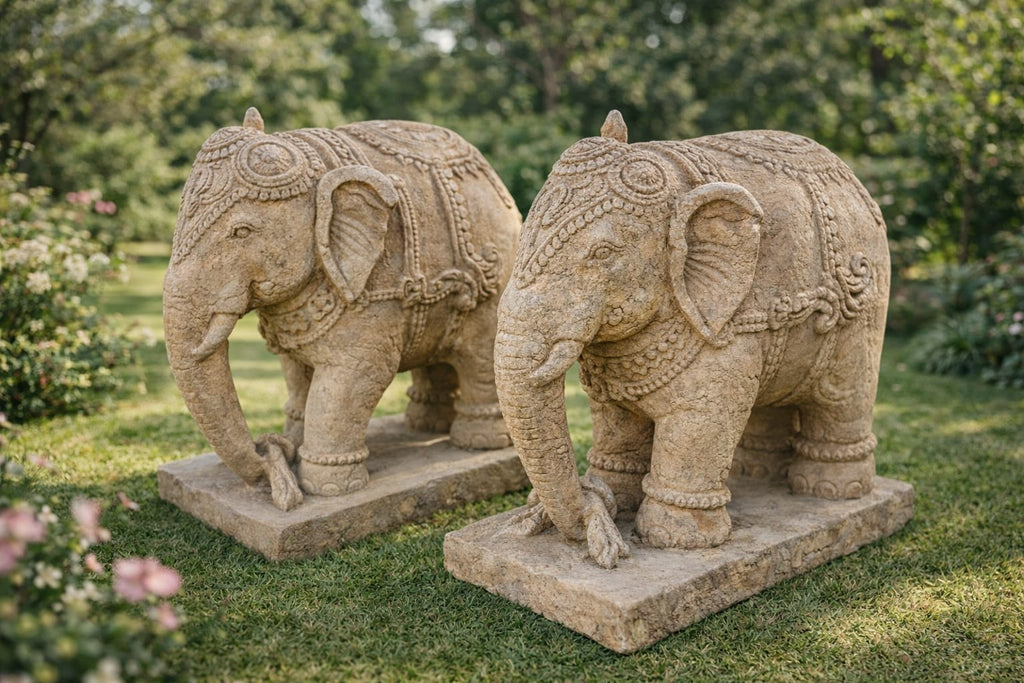 Stone Elephant – Heritage Carving