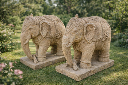 Stone Elephant – Heritage Carving