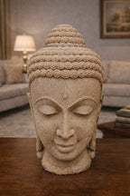 Garden Buddha Head – Zen Stone