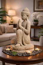 Sandstone Buddha – Monumental Calm
