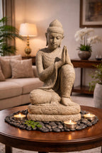 Sandstone Buddha – Monumental Calm