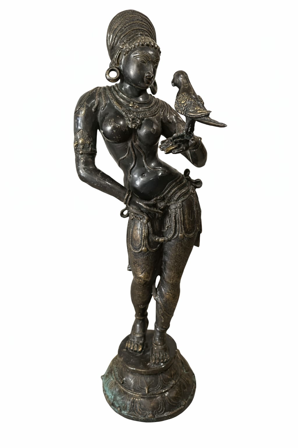 Apsara of the Whispering Parrot