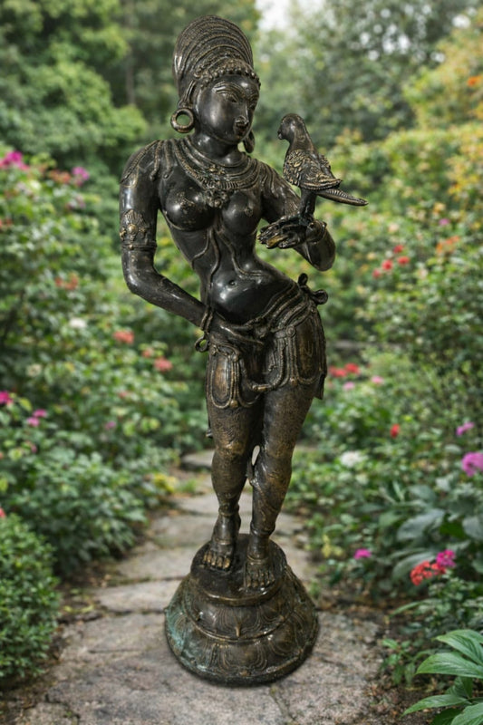 Apsara of the Whispering Parrot