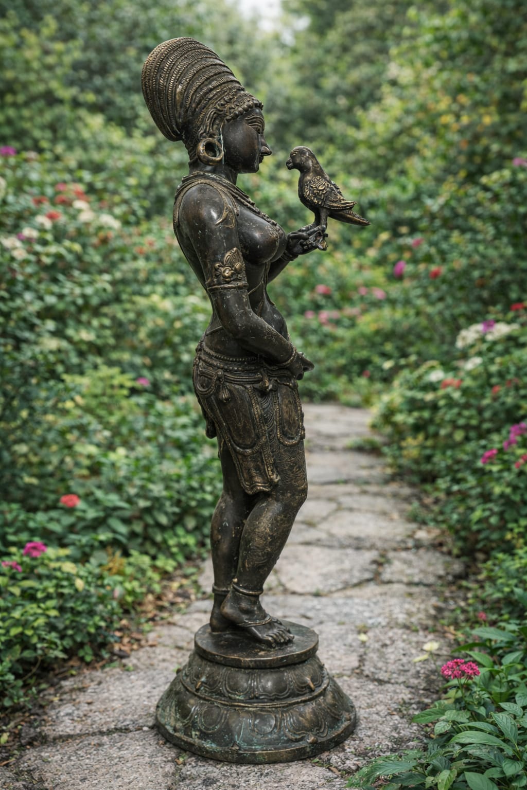 Apsara of the Whispering Parrot