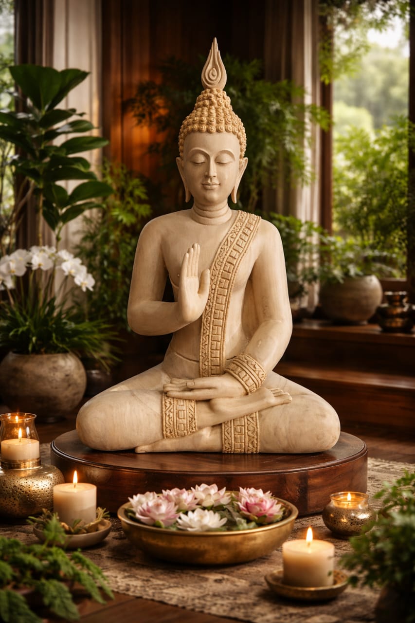 Sandstone Buddha – Earth Soul