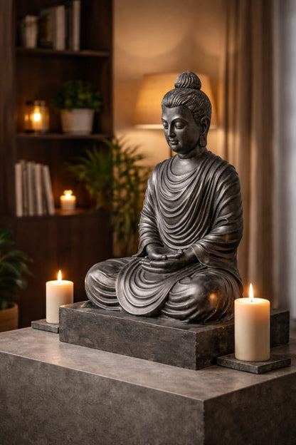 Stone Buddha – Balanced Harmony