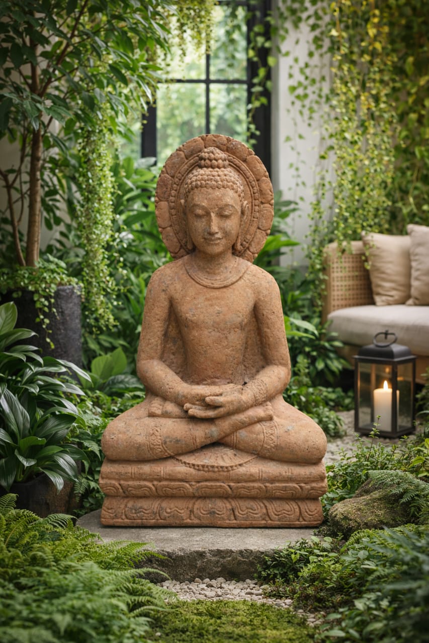 Garden Buddha – Quiet Path