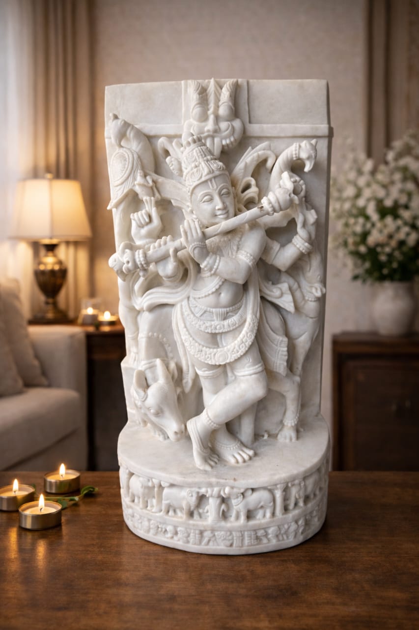 Krishna – Marble Divinity
