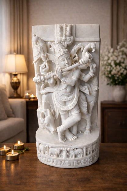 Krishna – Marble Divinity