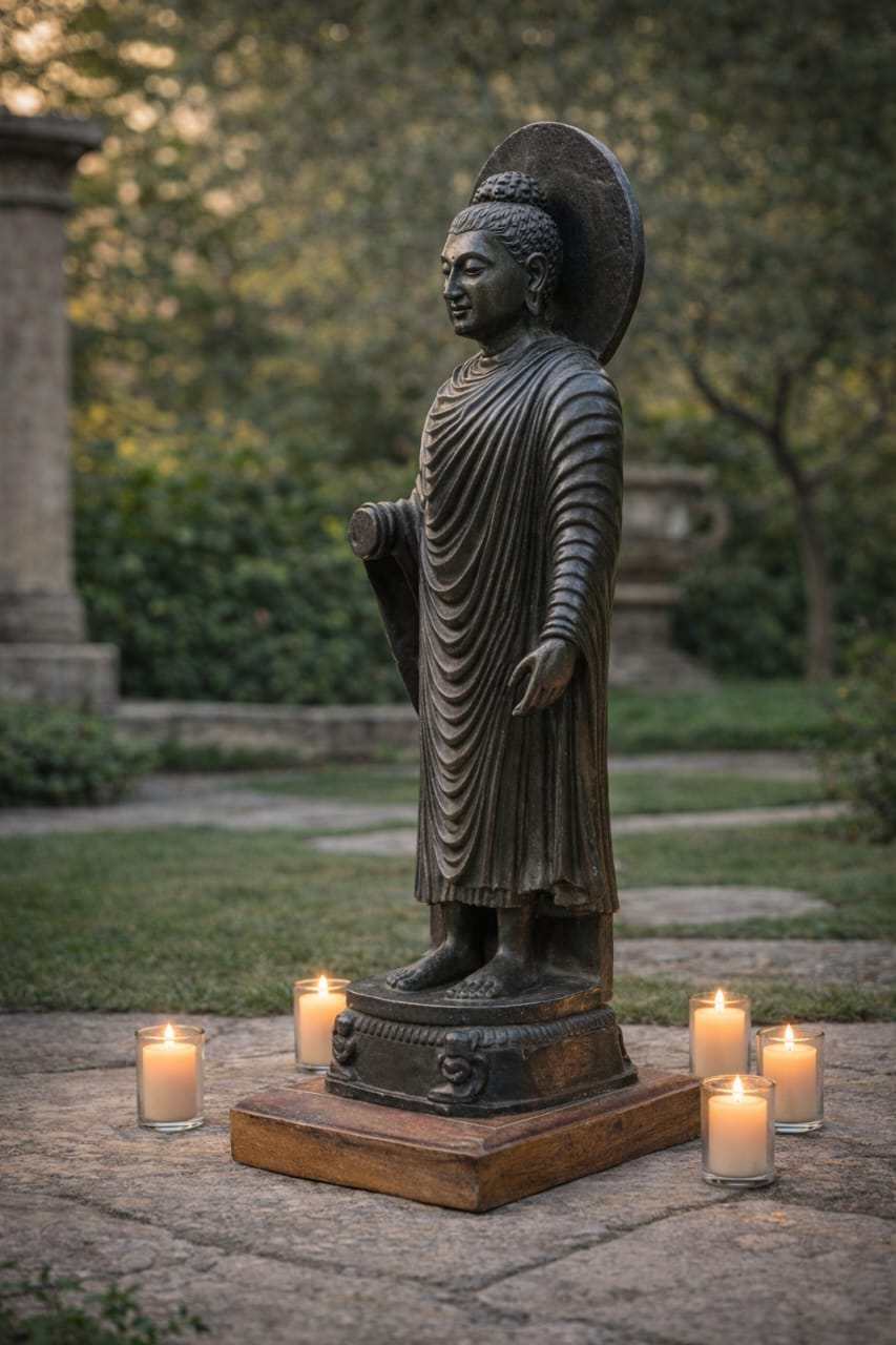 Gandhara Buddha – Standing Grace