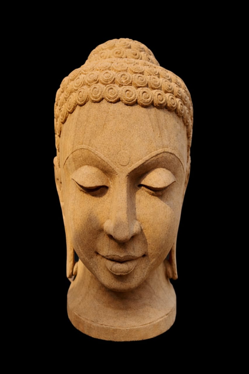 Monumental Buddha Head