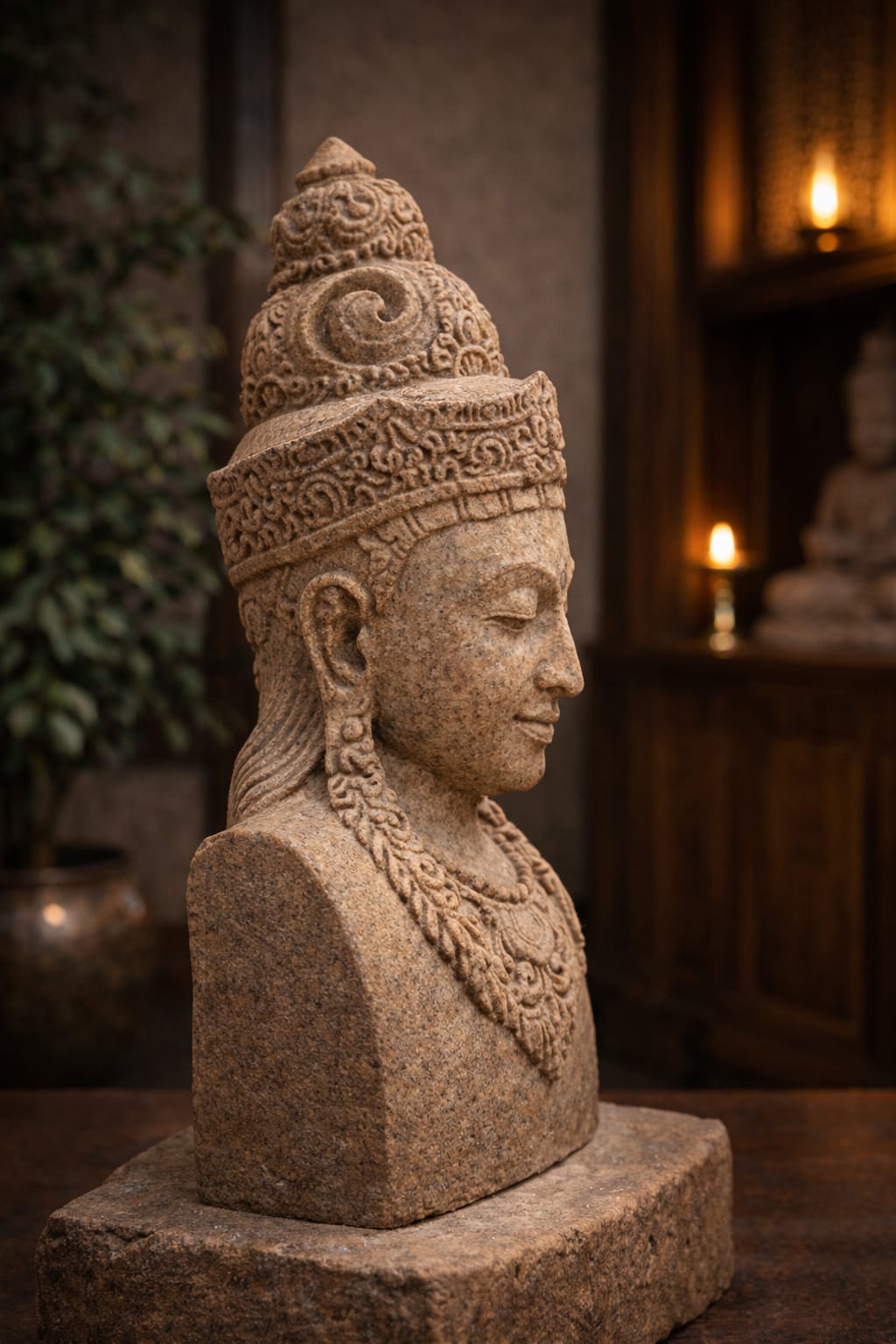 Vishnu Head – Monumental Form