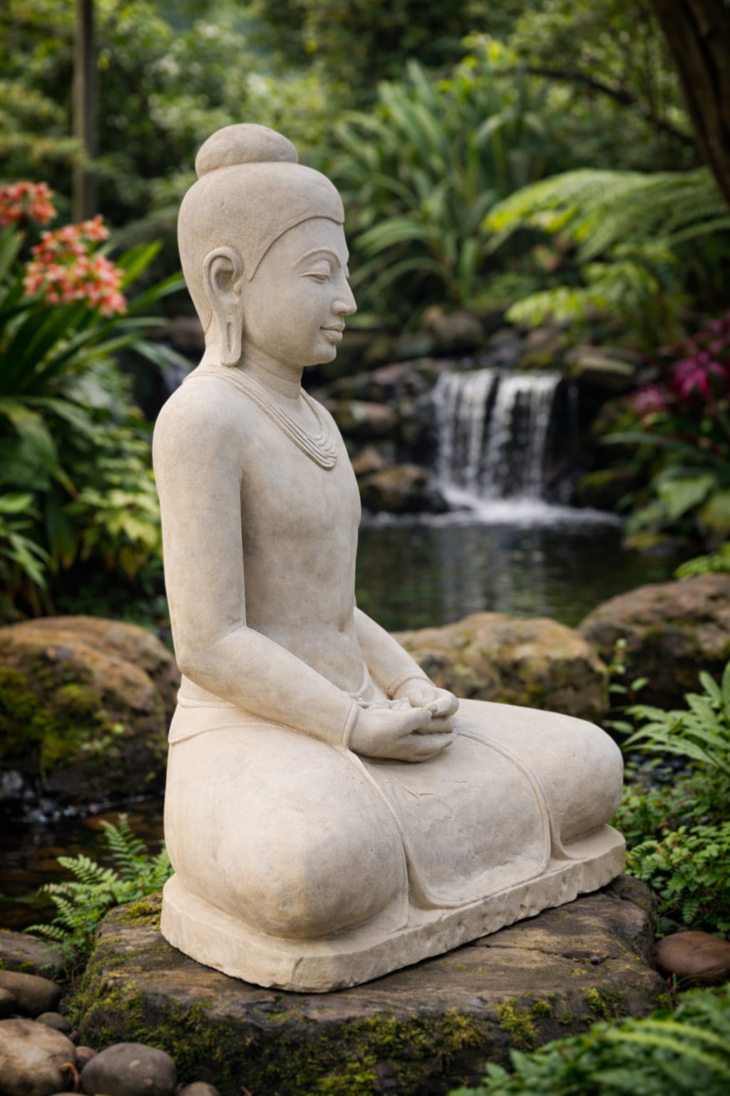 Gautam Buddha – Pure White Peace