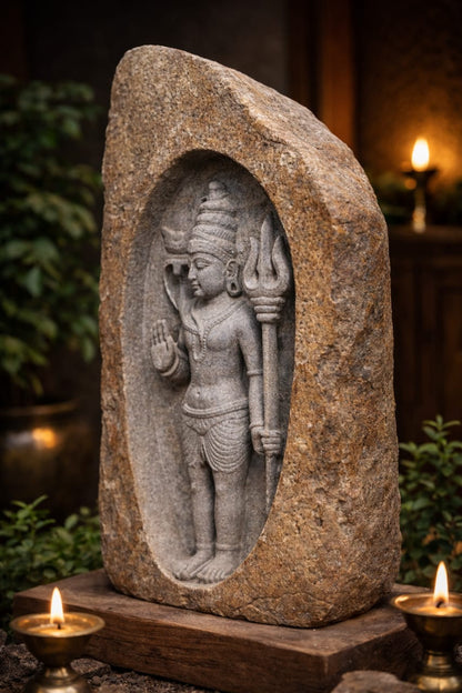 Inscribed Shiva – Stone Testament