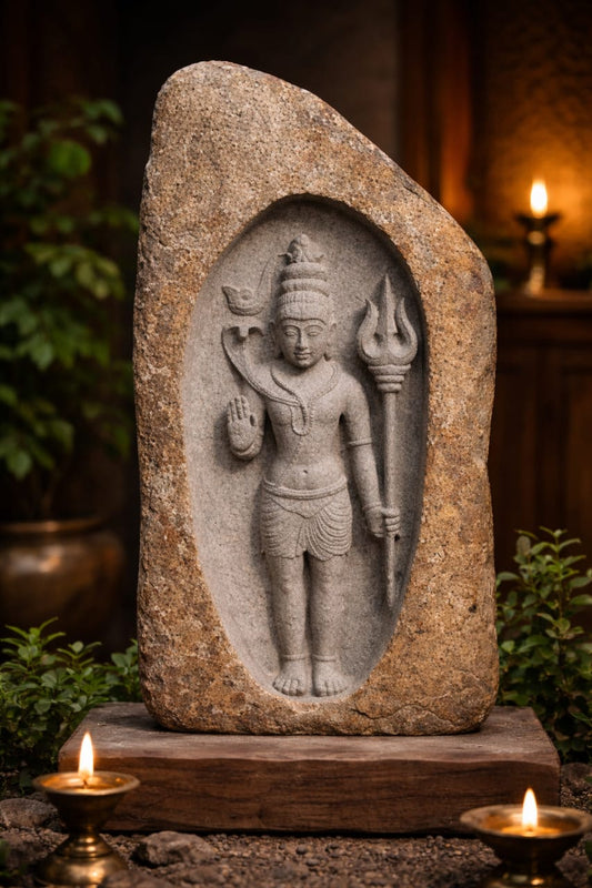 Inscribed Shiva – Stone Testament