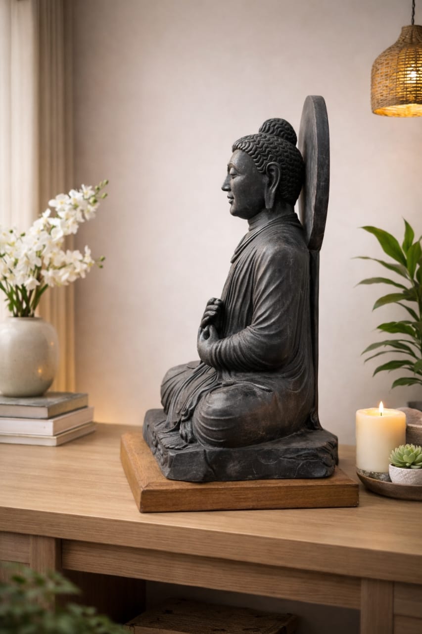 Gandhara Buddha – Seated Serenity