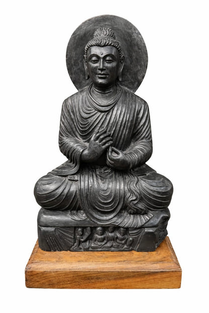 Gandhara Buddha – Seated Serenity