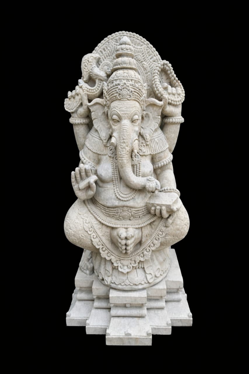Stone Ganesh – Eternal Carving