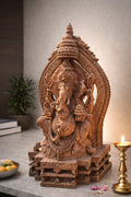 Sandstone Ganesh – Sacred Strength