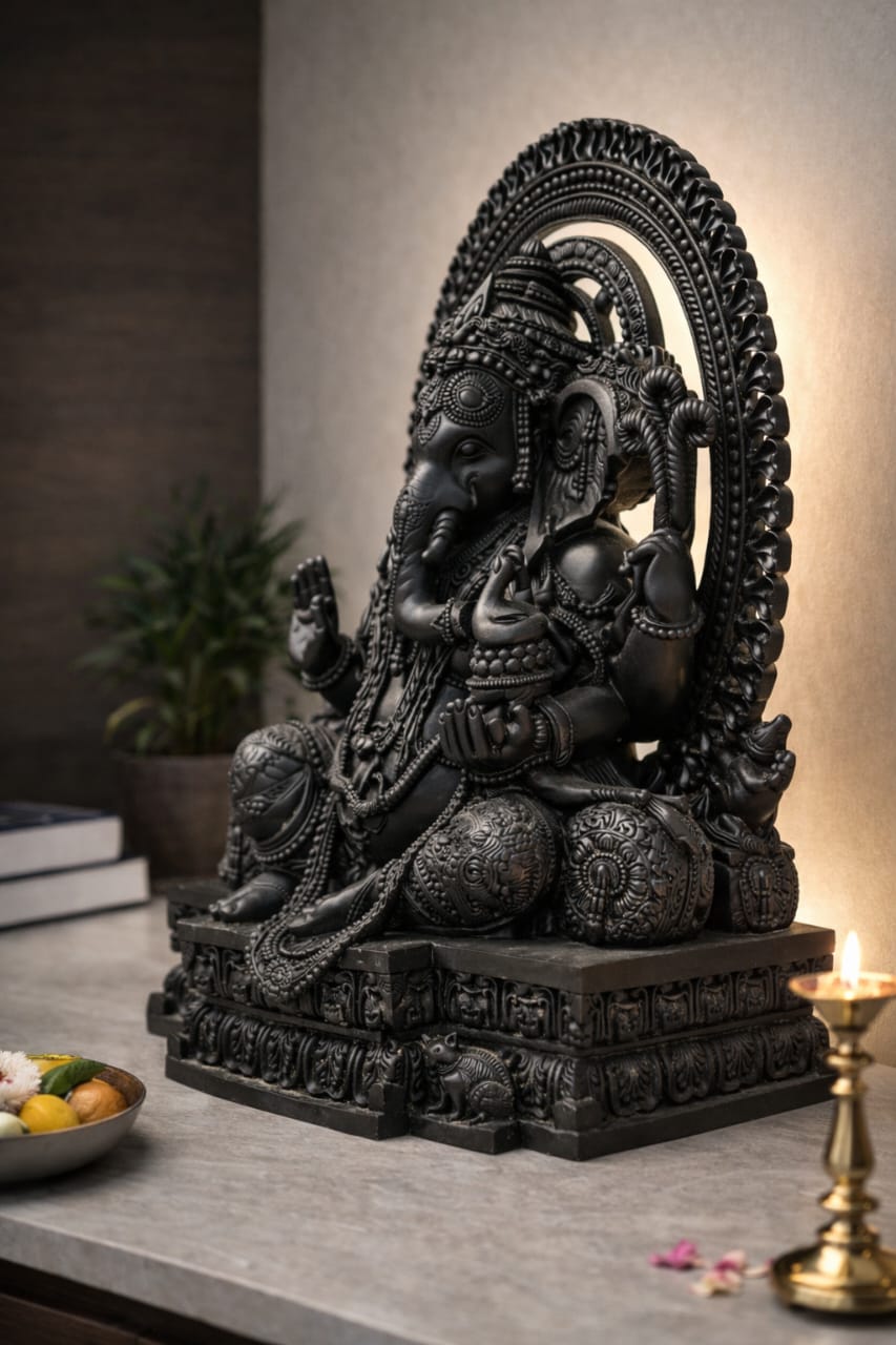 Seated Ganapati – Grand Presence