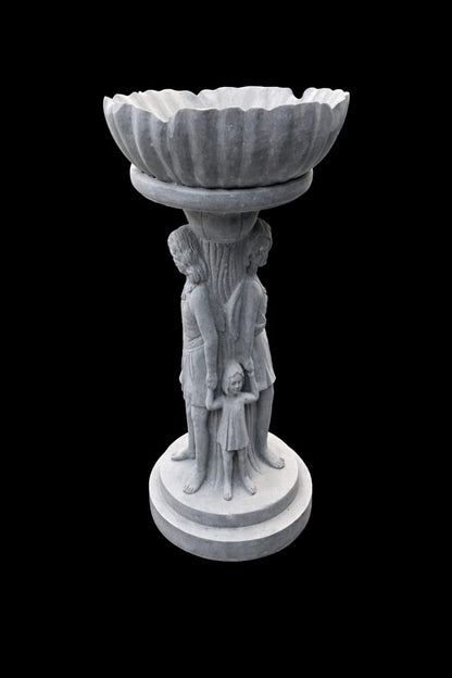 Garden Bird Bath – Classic Stone