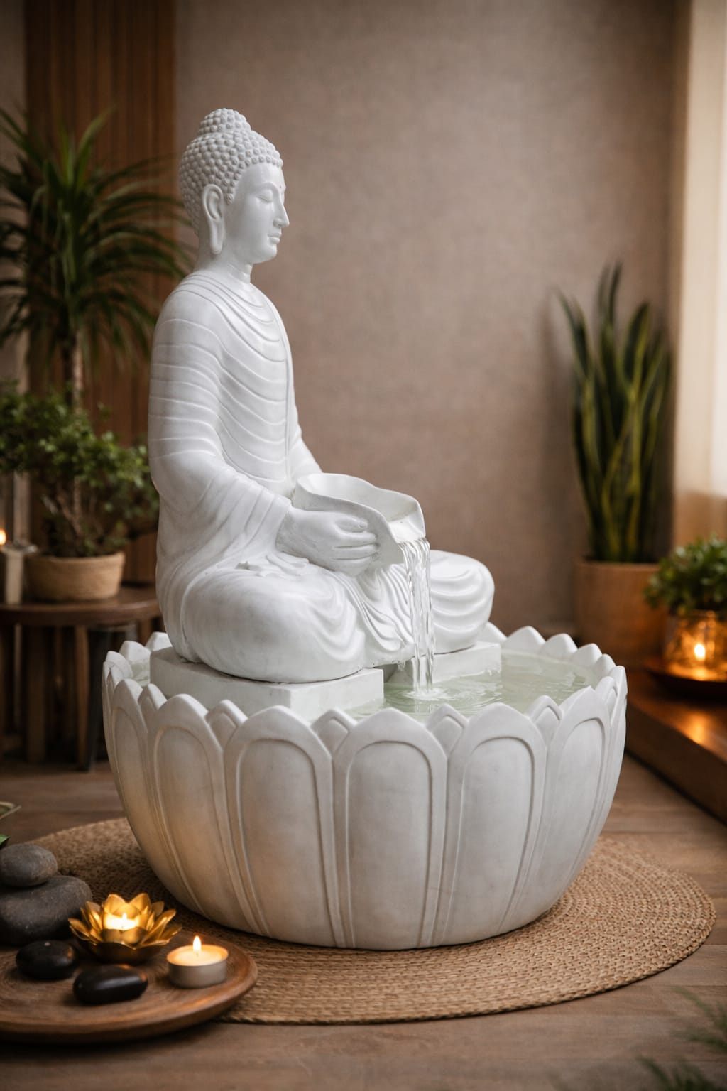 Buddha Water Fountain – Flowing Peace