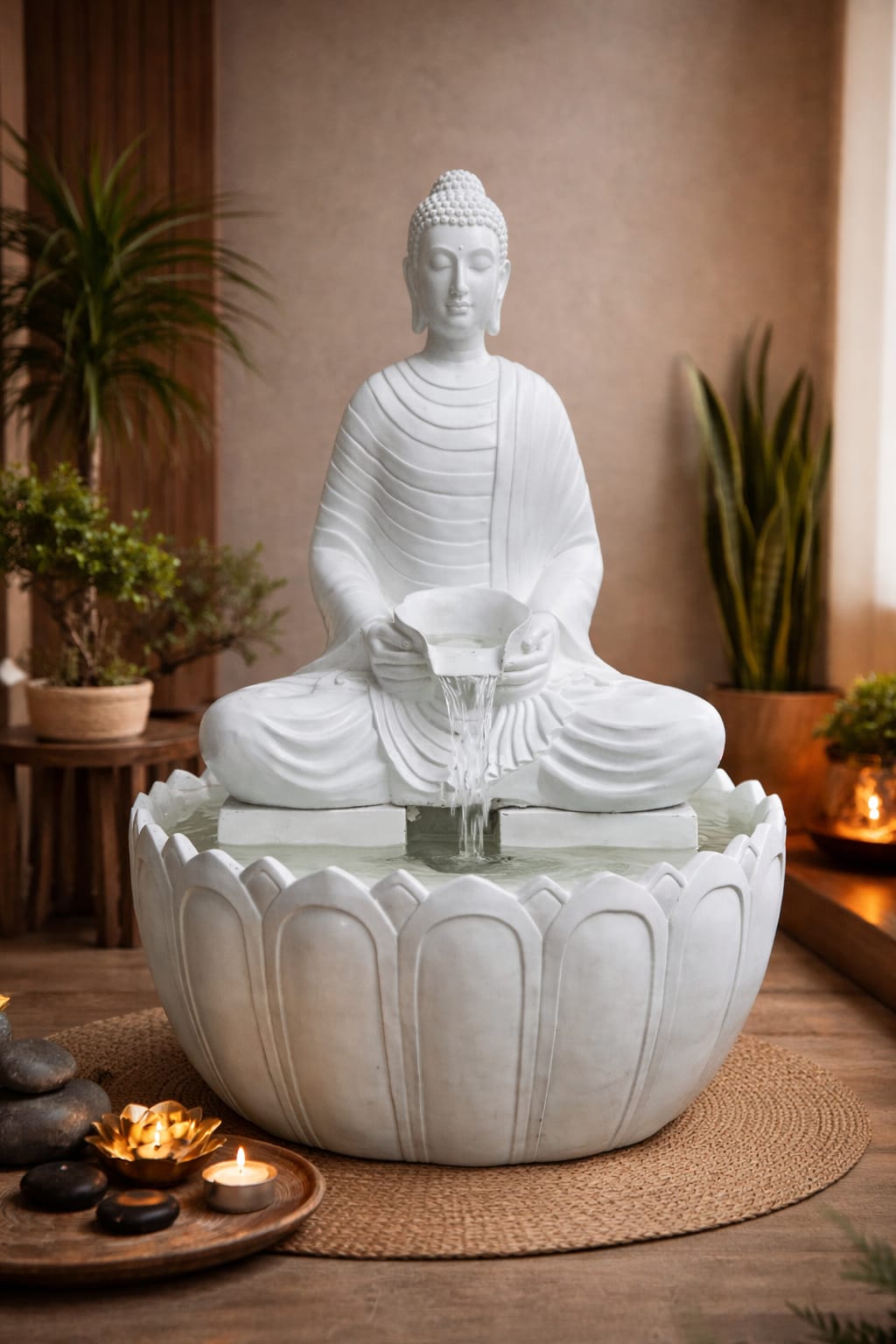Buddha Water Fountain – Flowing Peace